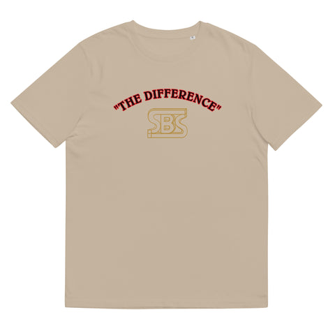 "The Difference" Unisex organic cotton t-shirt