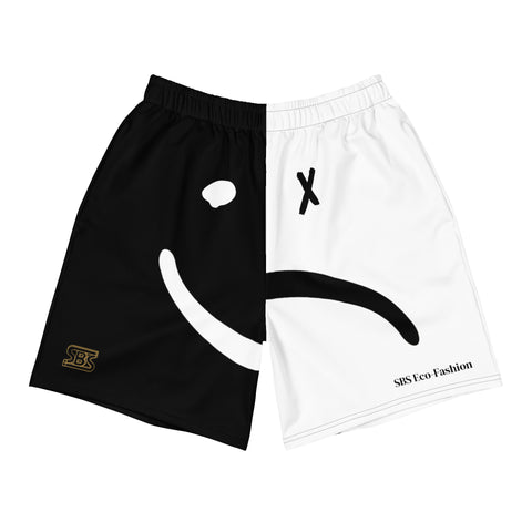 Smiley Men's Recycled Athletic Shorts