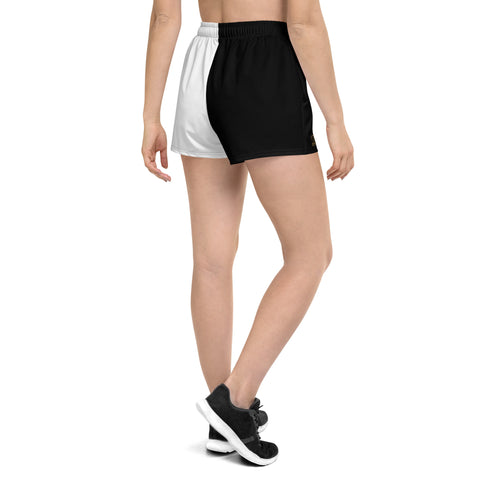 Smiley Women’s Recycled Athletic Shorts
